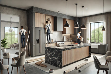 Rénovation cuisine moderne